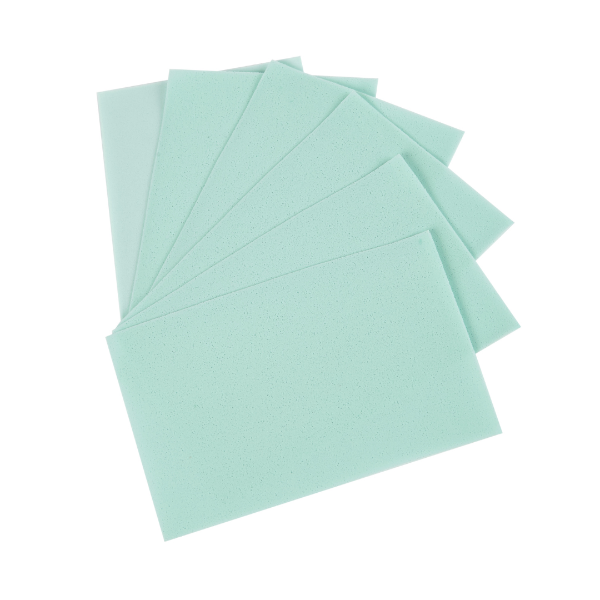 Purum toilet
cleaning sheets shown fanned out