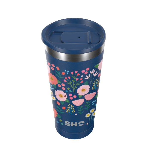 Reusable insulated coffee cup (Calix)