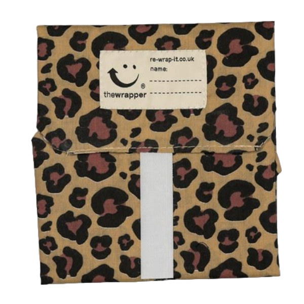 Sandwich wrapper in Leopard print