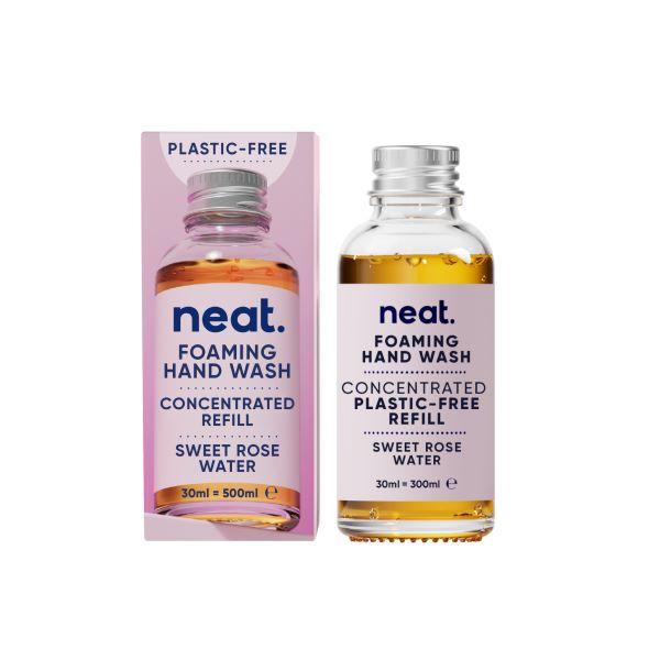 Neat foaming handwash refill bottle Sweet rose water