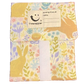 Sandwich wrapper in Rabbits (new) design (cream background with yellow and peach rabbits and flowers