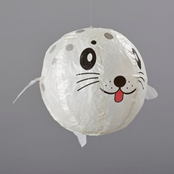 Reusable balloon in seal shown inflated