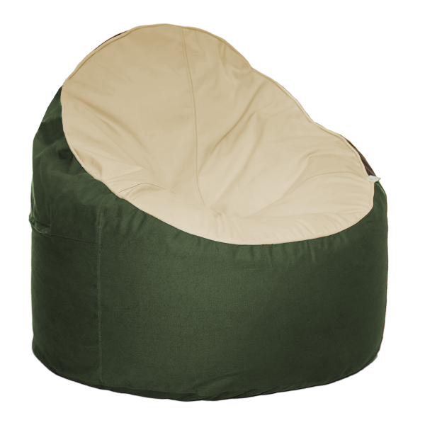 Eco-friendly bean chair Cream Forest
