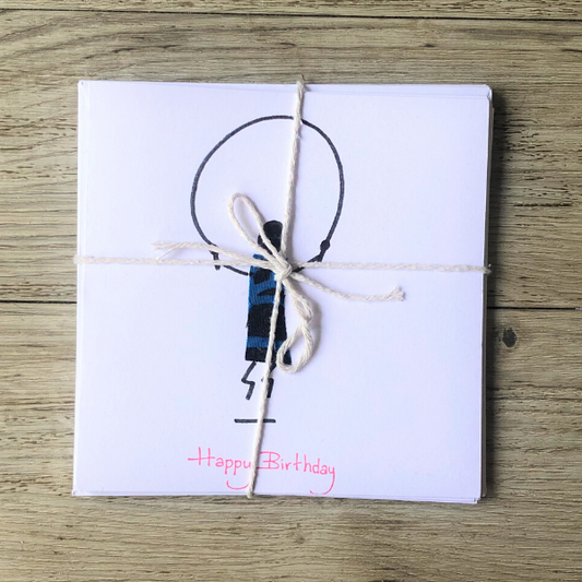 Charity birthday card set