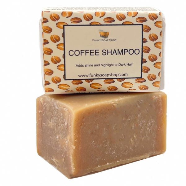 Shampoo bar for brunettes - coffee
