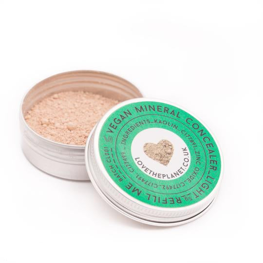Plastic-free make-up Concealor Light in tin