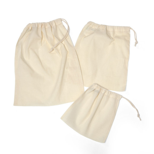 Cotton grocery bags