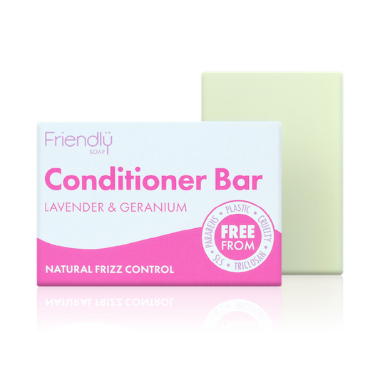 Friendly soap eco-friendly conditioner bar Lavender and geranium