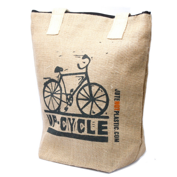Jute bag upcycle