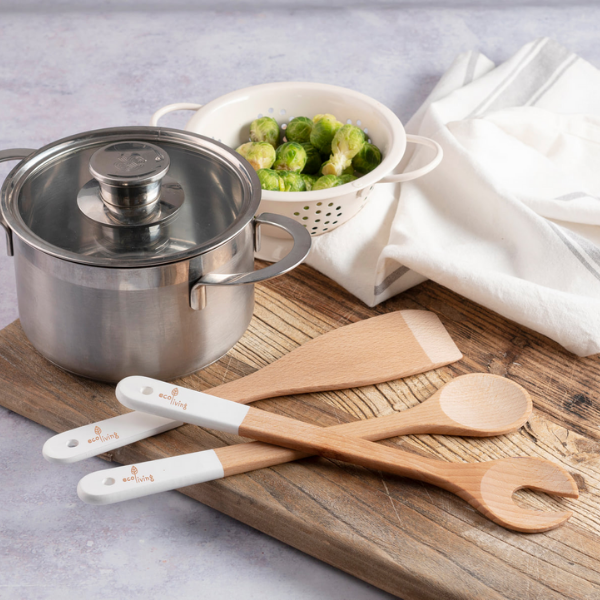 Wooden kitchen servers