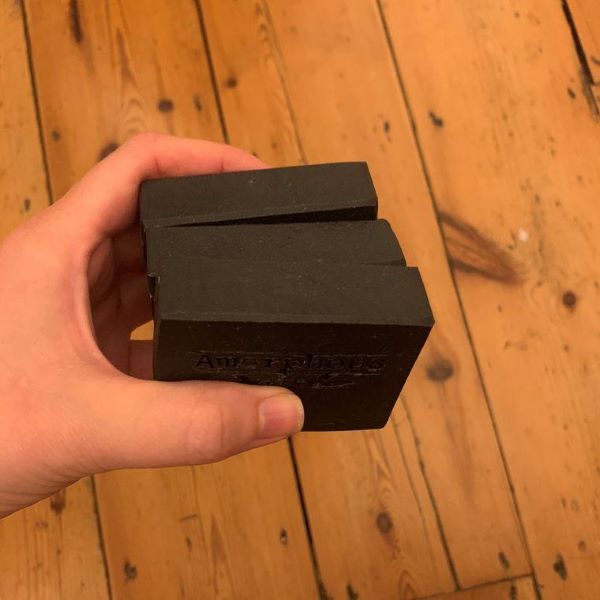 Facial soap bar for breakout skin - Melaleuca black