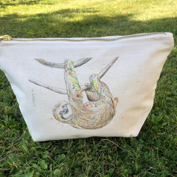 Eco mini wash bag Sophie the Sloth