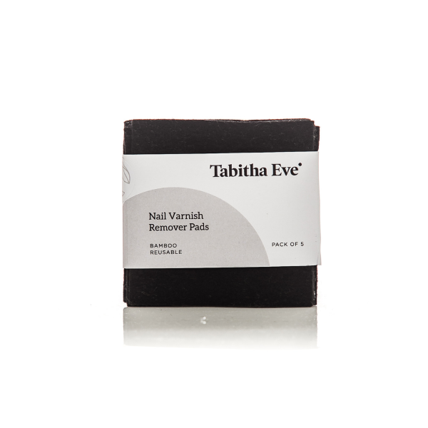 Reusable nail polish remover pads