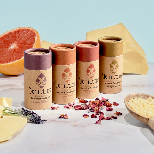 Eco-friendly natural deodorant range from kutis