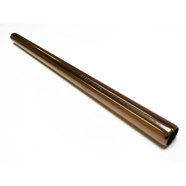 Steel smoothie straw