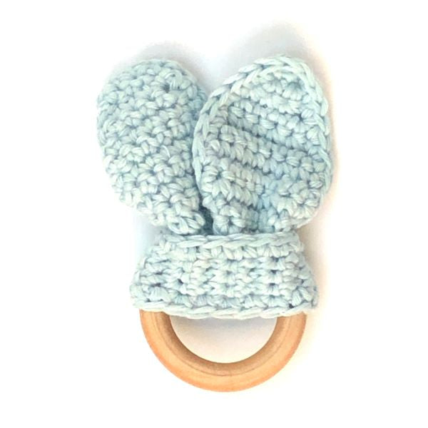 Baby teether blue