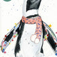 Eco Christmas card Ra Pum pa pum Penguin