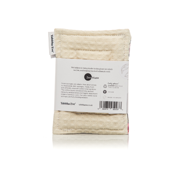 Dish none sponge pack of 2 back