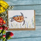 Eco-friendly card Tranquility the Turtle