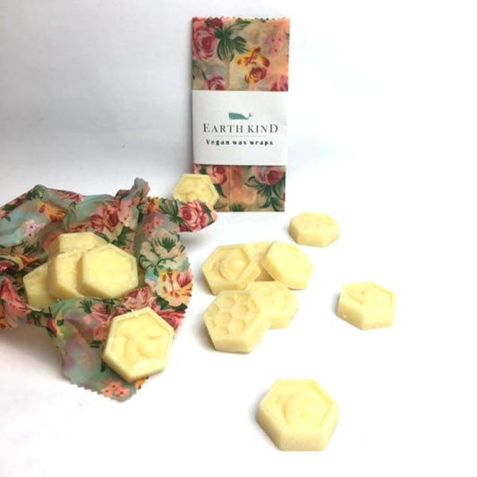 Eco-friendly wax wrap refresher kit