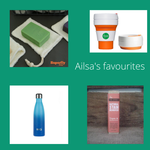 A selection of Ailsa's favourite eco-friendly products