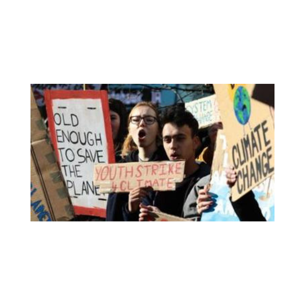 School protestors for climate change