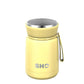 SHO reusable food flask in pastel yellow