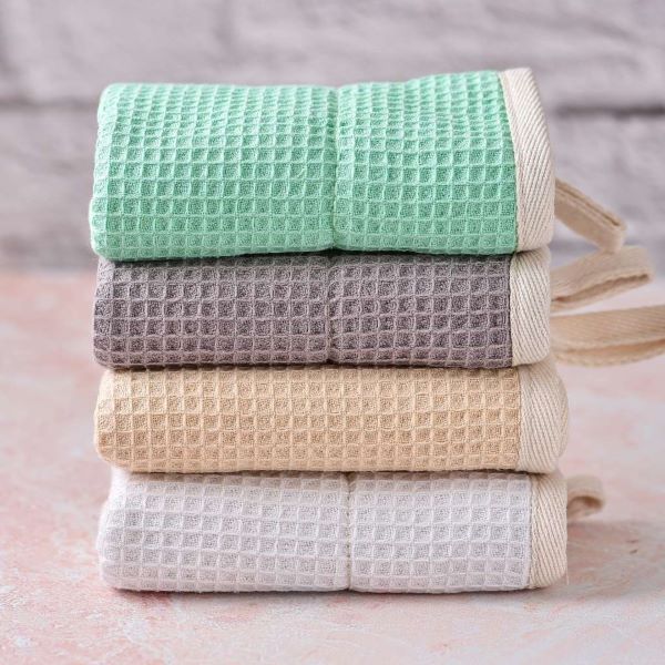 Organic sisal and cotton dishcloth in all 4 colours