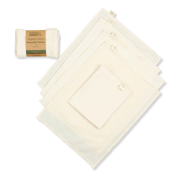 Pack of 5 cotton handkerchiefs 