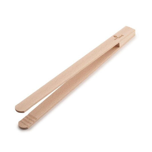 Wooden kitchen tongs made from sustainable wood