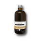 Men's micellar water and toner in dark brown glass bottle with aluminium lid on a white background 