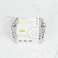 Stainless steel two tier lunch box with paper label