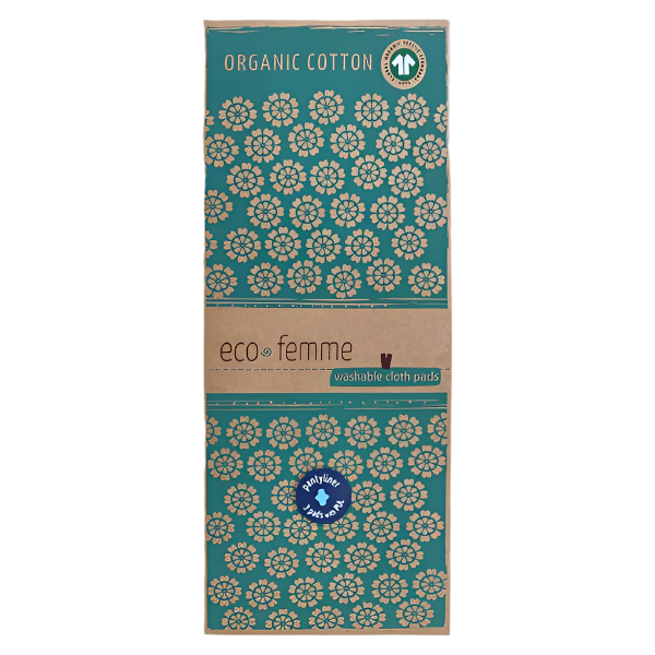 Eco Femme panty liners set of 3 packaging