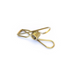 Stainless steel clothes peg (gold-coloured)