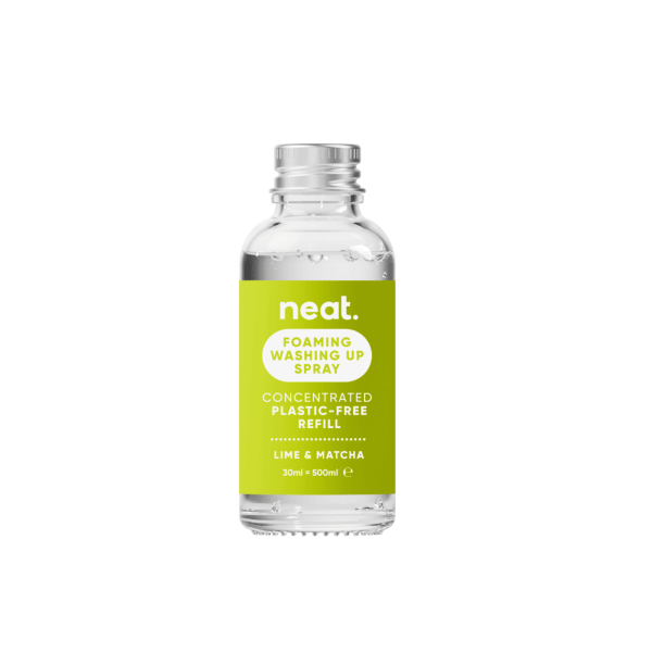 Neat refillable washing up spray refill (lime and matcha)