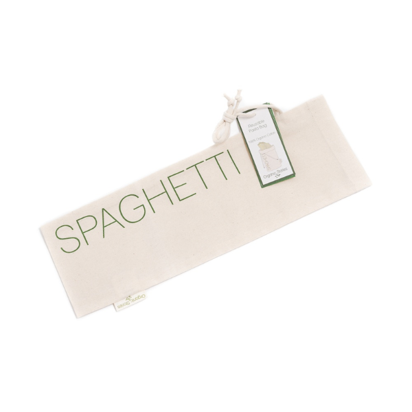 Organic cotton spaghetti bag
