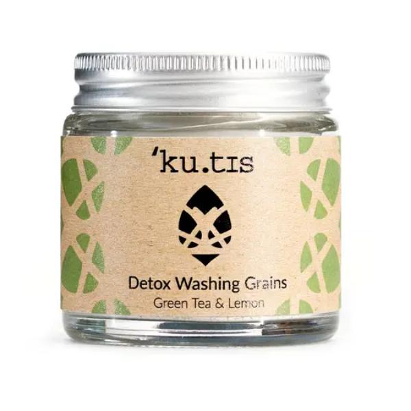 Facial washing grains Detox Green tea and lemon