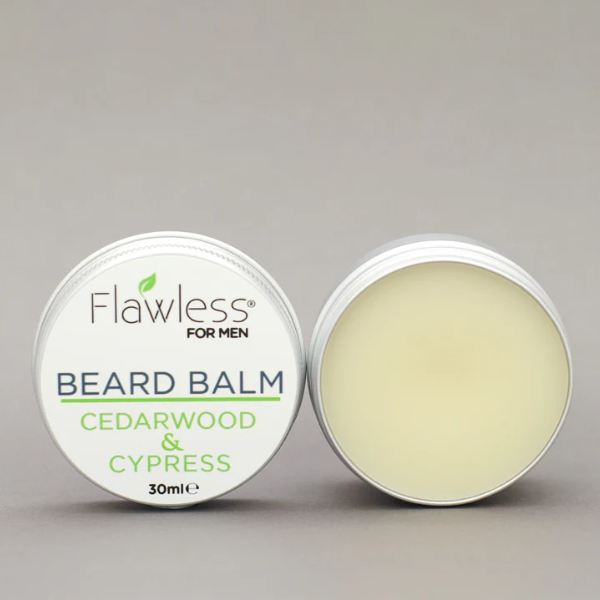Flawless for Men Beard balm cedarwood and cypress