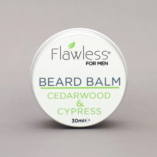 Flawless for Men Beard balm cedarwood and cypress