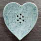 Ceramic soapdish Heart Sea