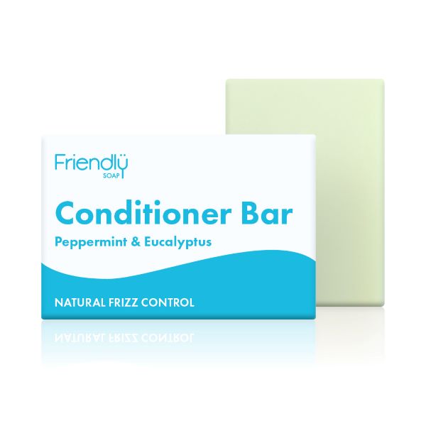 Friendly soap eco-friendly conditioner bar Peppermint and eucalyptus