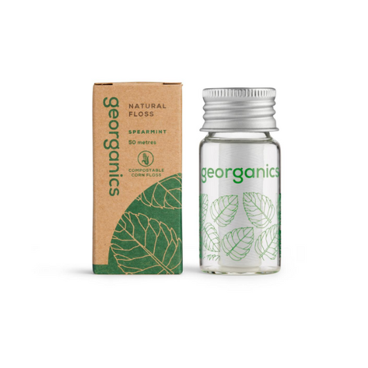 Georganics vegan dental floss spearmint