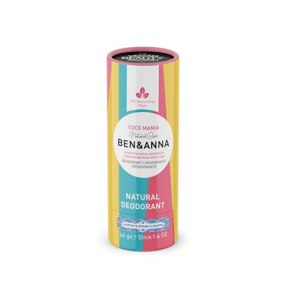 Bern and Anna eco-friendly natural vegan deodorant 40g Coco Mania