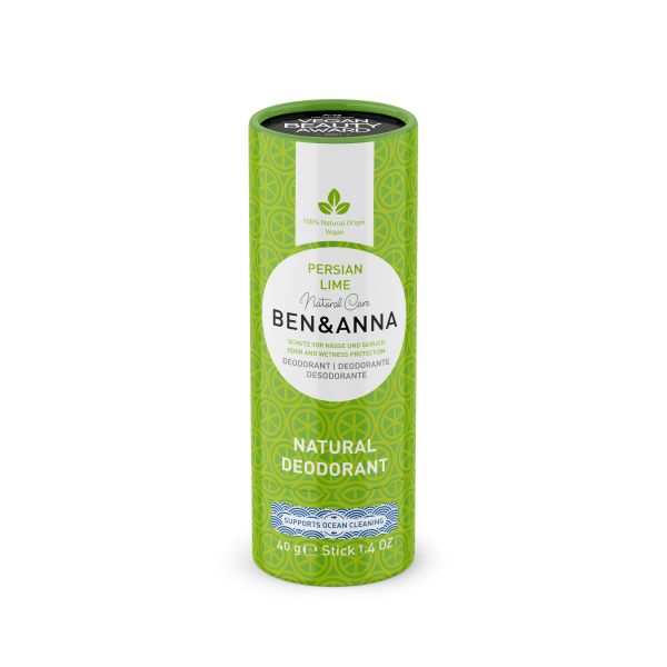 Bern and Anna eco-friendly natural vegan deodorant 40g Persian Lime