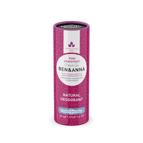 Bern and Anna eco-friendly natural vegan deodorant 40g Pink Grapefruit