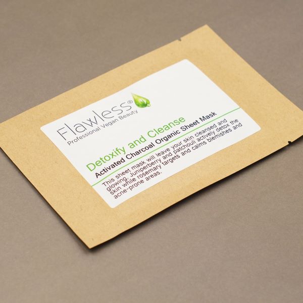 Sustainable facial mask detoxify and cleanse