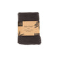 Knitted cotton dishcloth Slate grey