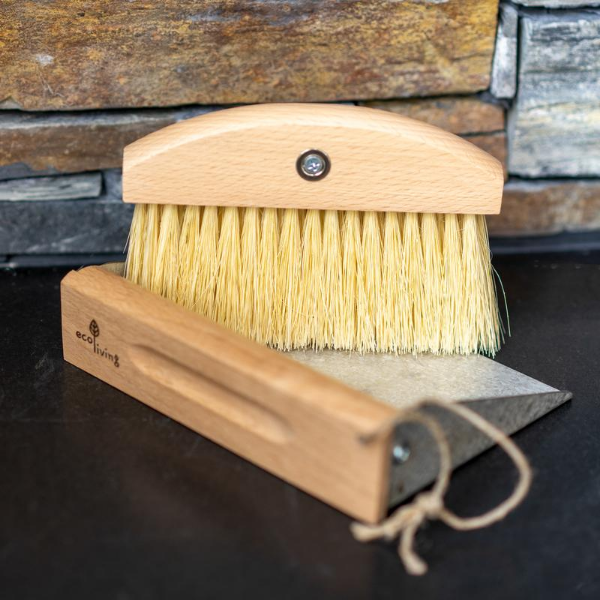 Eco-friendly dustpan and brush
