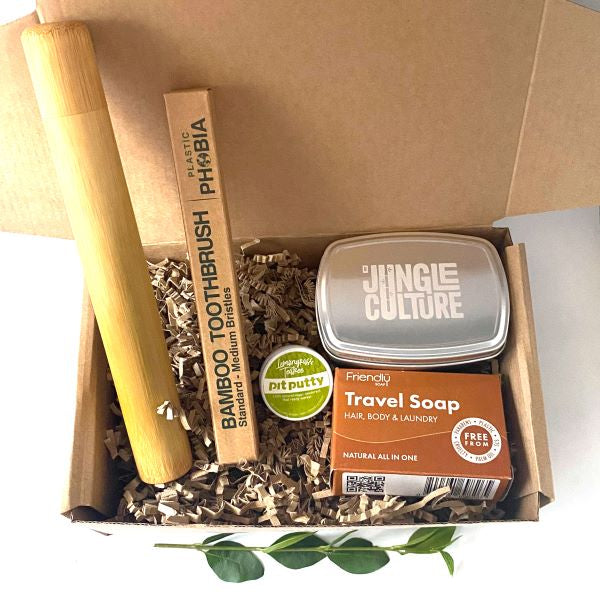 Eco-friendly gift set for travel
