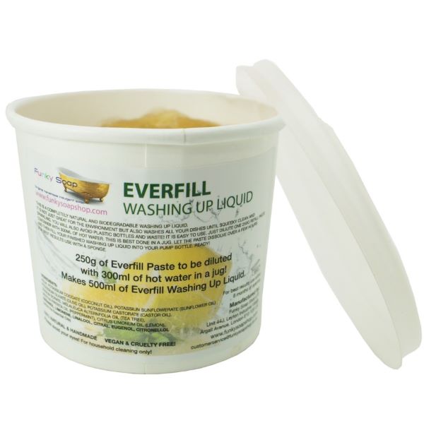 Everfill plastic-free washing up liquid paste